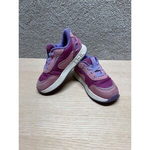 Kizik Kids Shoes Purple Pink Athletic Sneakers Easy On Size 10C